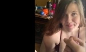 'blonde Girl Gives An Awesome Blow Job & Get Fuck Hard'