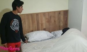 Stepson Visits Stepmom's Bed While She Resting