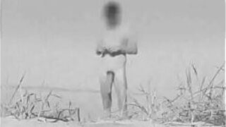 Huge Vintage Cock At A German Nude Beach