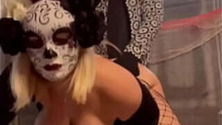 Fucking Milf At Halloween Party