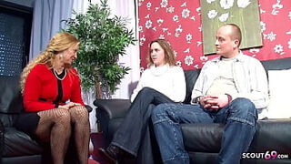 Echtes Deutsches Paar Beim Ersten Porno Dreh Mit Reifer Frau