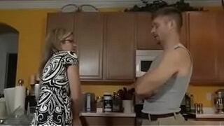 Cory Chase In Stepson Fucks Stepmom In The Kitchen